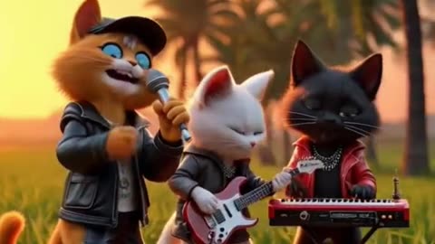 When a Fox and Mouse Form a Band 🎶🦊🐭 #foxanimation #foxandmouse #bestmusic #aishorts #aivideoshorts