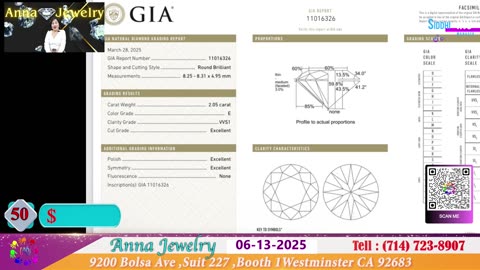 Anna Jewelry 06-13-2025 | Nu Trang Cao Cap | Hot Xoan GIA - Phuoc Loc Tho #annajewelry #welivecali