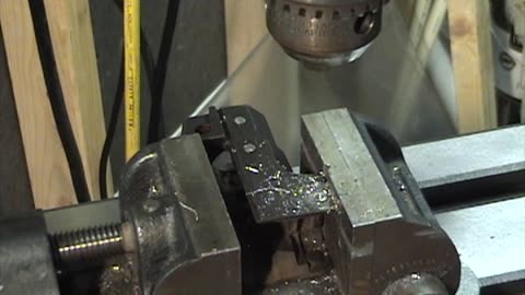 Drilling out old rivets