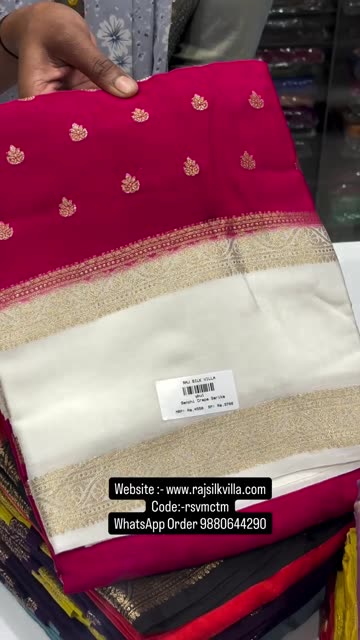 Buy Online Mysore Crape Sarees in India and Hubli At Rajsilkvilla Best Price