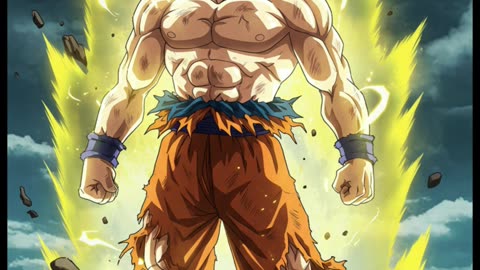 Goku’s Epic Super Saiyan Transformation! ⚡🔥 | Dramatic Anime Action | DBZ Shorts