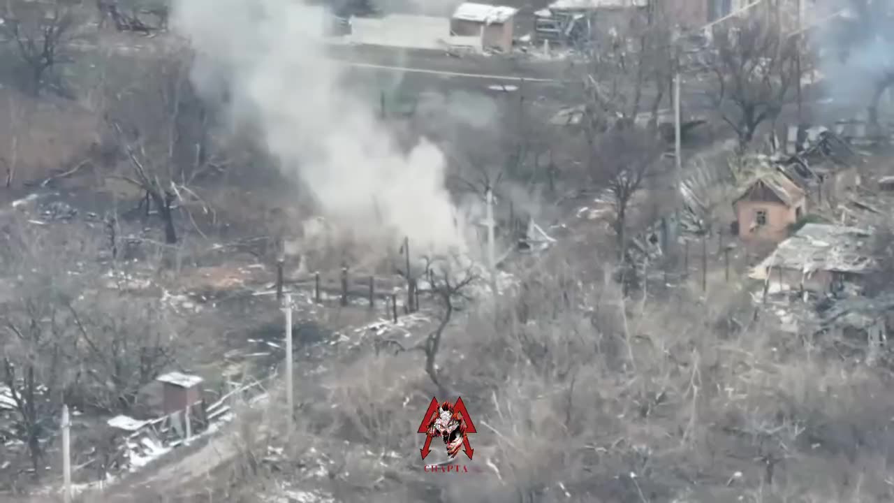 Sparta UAV Operators Detected and Destroyed an Azov Assault Group Near Toretsk