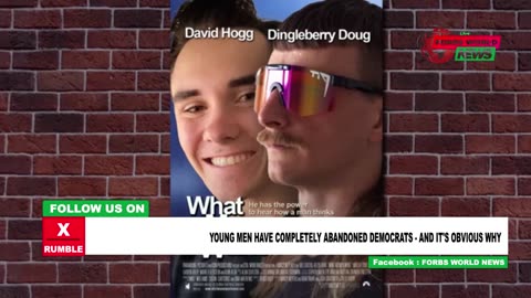 Why are young men abandoning the DEM party?