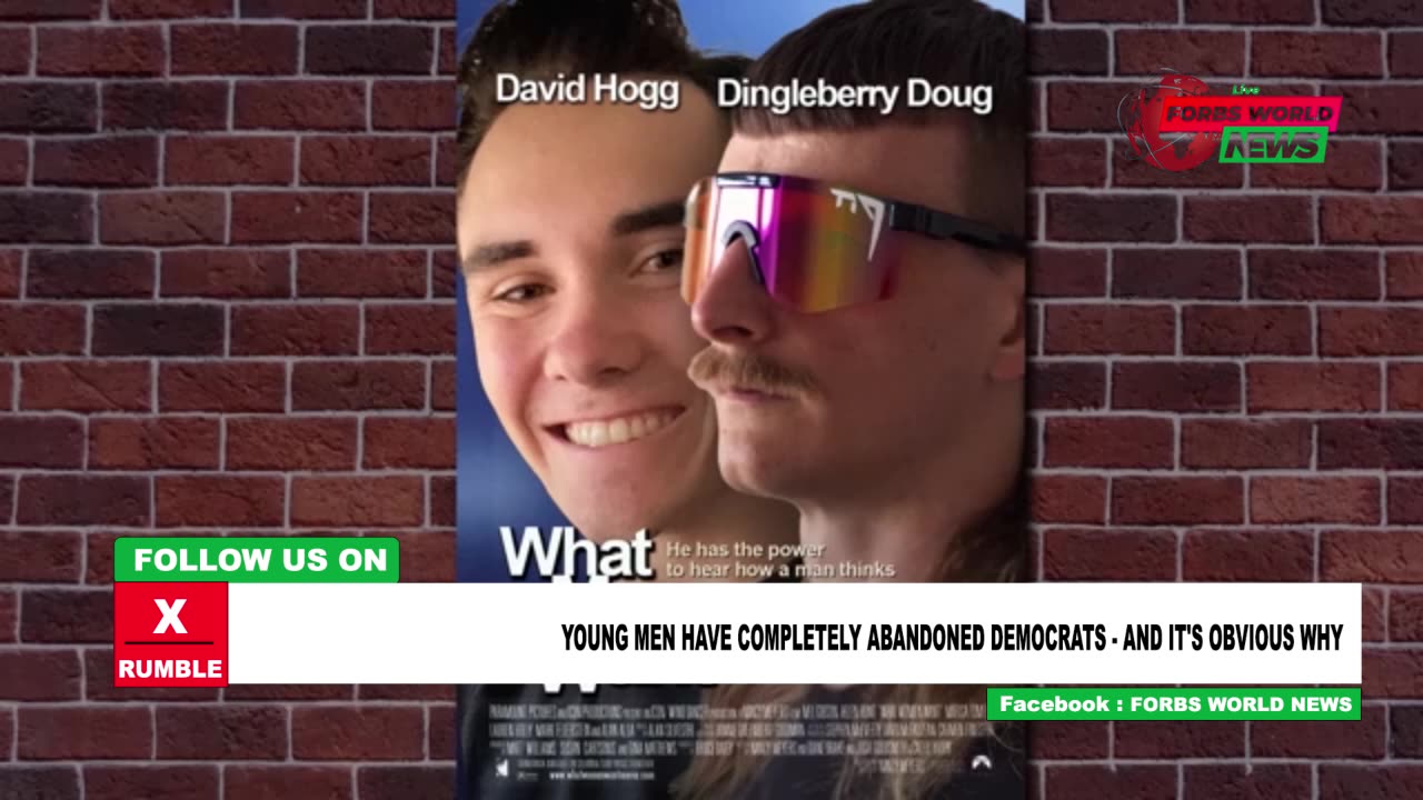 Why are young men abandoning the DEM party?