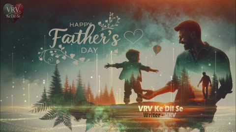Happy Fathers Day papa Hamare Jaan New song VRV Ke Dil Se #papa #newpapasong #happyfathersday