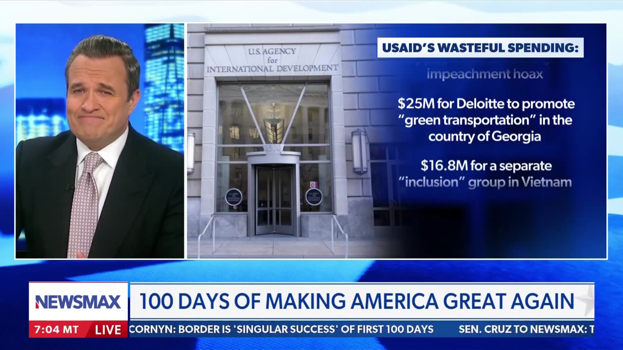 100 Days of Securing the Border, Draining the Swamp, Ending DS Wars & Pardoning Framed J6 Protesters