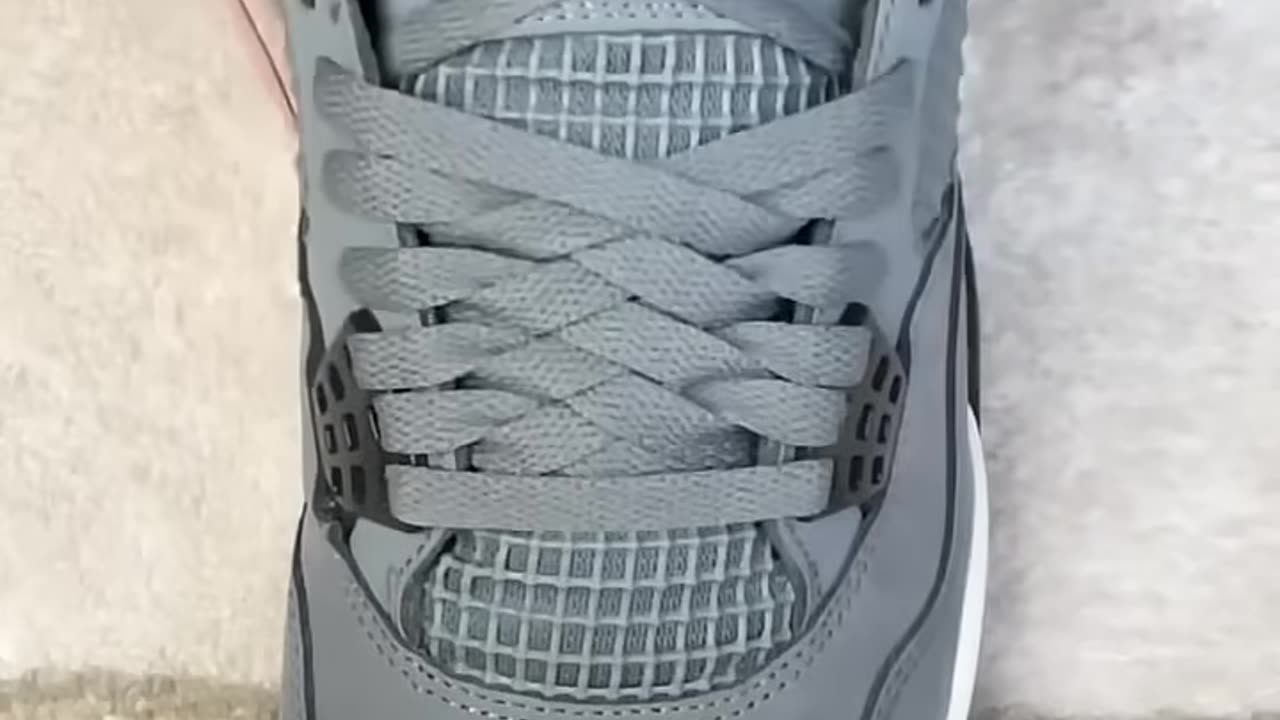 jordan 4 lace style tutorial ✅ (Best Way) #lace #tutorial
