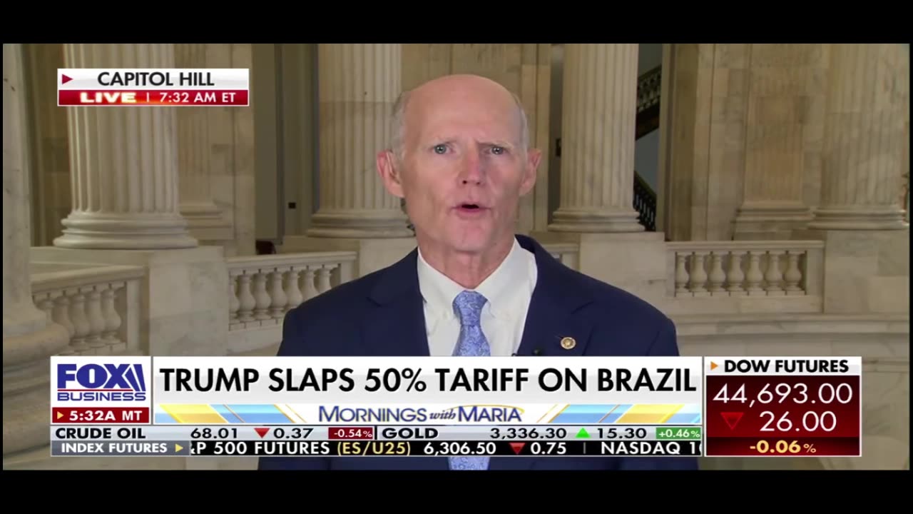 A rescission package in the Senate