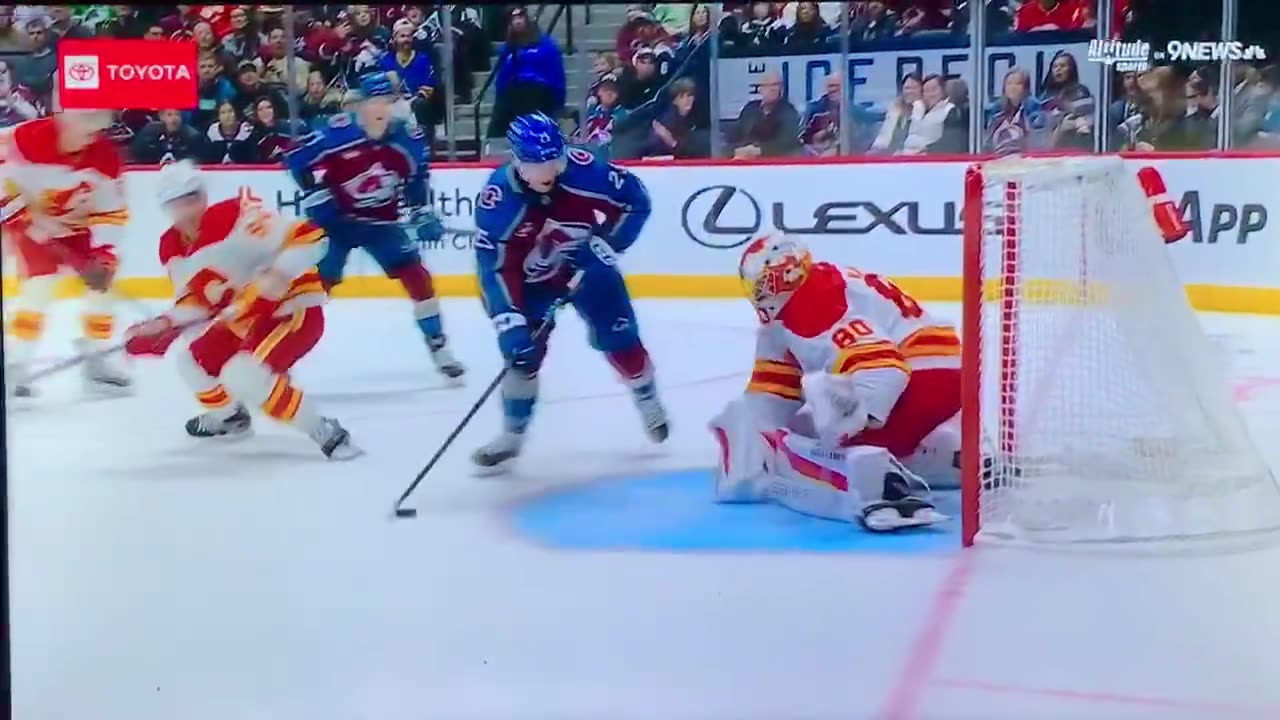 Avalanche RW #25 Logan O’Connor🥅(10)🏒Wrist-Shot Goal