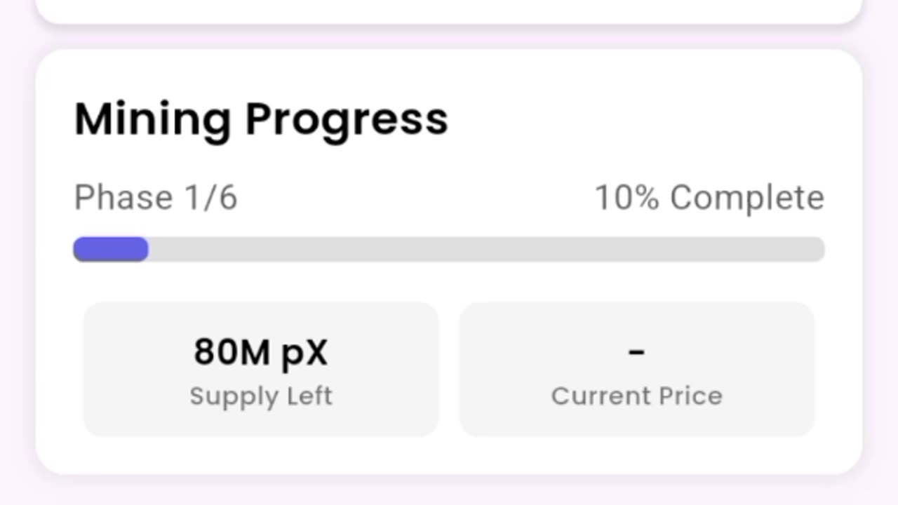 PyramidX Network | PX Token Mining Update
