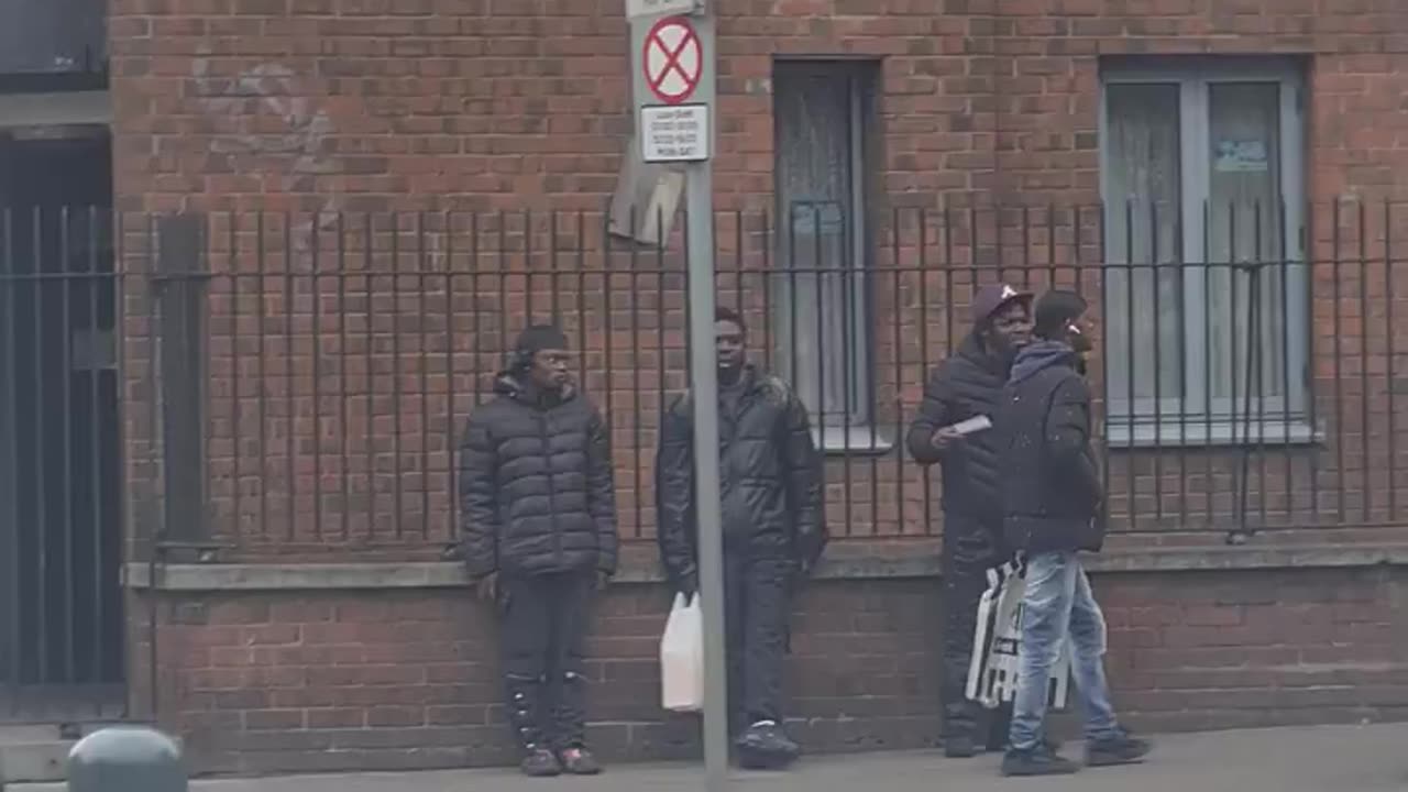 Every street in Dublin has gangs of Africans loitering about trying to intimidate locals.