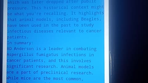 Testing black mold on beagles and humans Lab rats