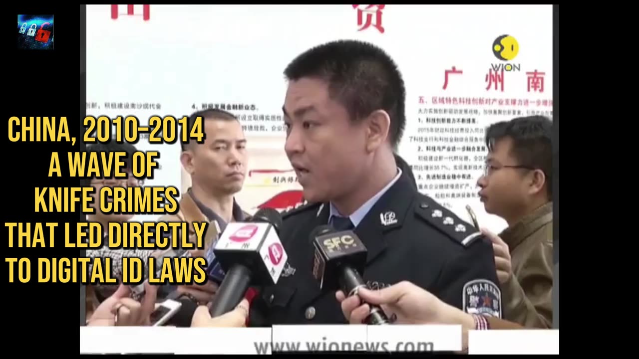 China's stabbings which lead to Digital ID