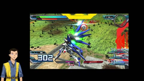 Gundam EX vs. (RPCS3) Strike Freedom run!
