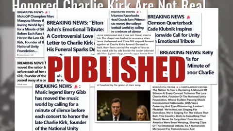Fact Check: Posts Claiming Various Celebrities Honored Charlie Kirk Are Not Real