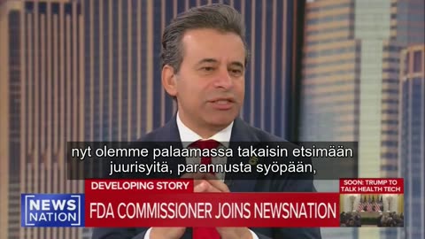 FDA:n johtaja Makary: NIH rahoitti SARS Cov-2:n kehittämisen (suom.)