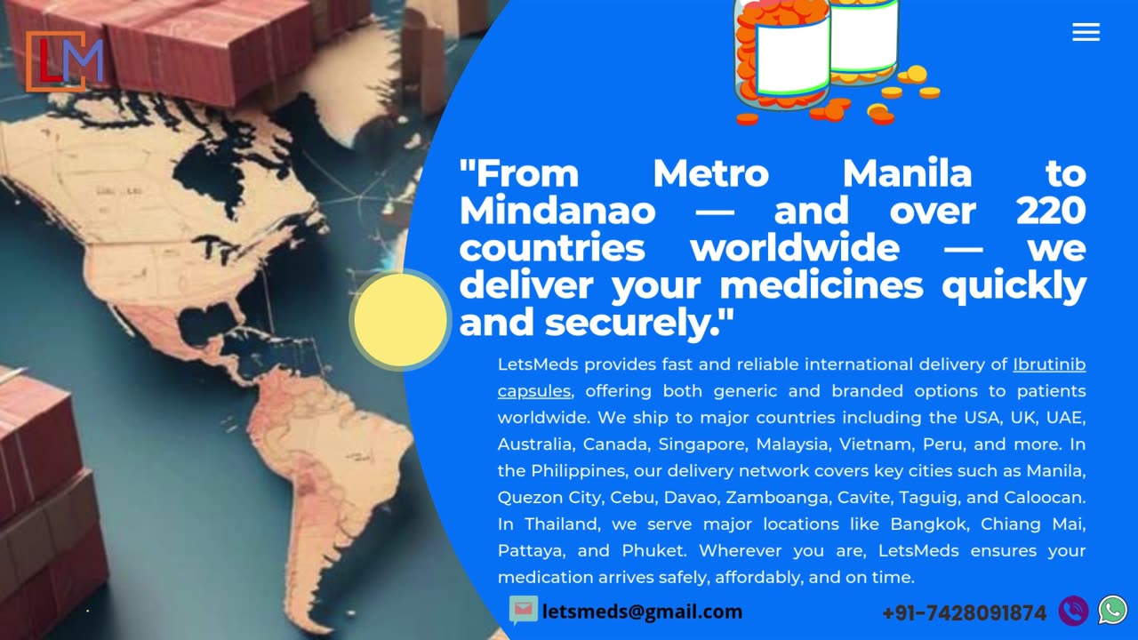 Ibrutinib 140 mg Capsules Cost Philippines