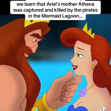 The Little Mermaid, Cinderella and Peter Pan are all connected