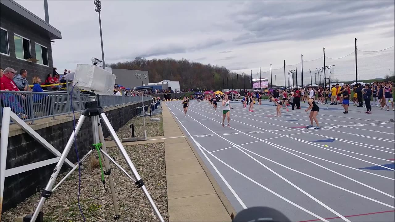 4.5.25 - Morgantown Invitational - Girls 4x200m Relay - Heat 3