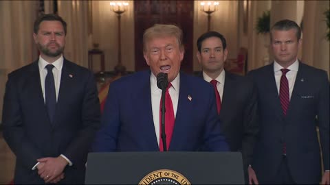 LIVE: Trump addresses nation after US strikes on Iran nuclear facilities