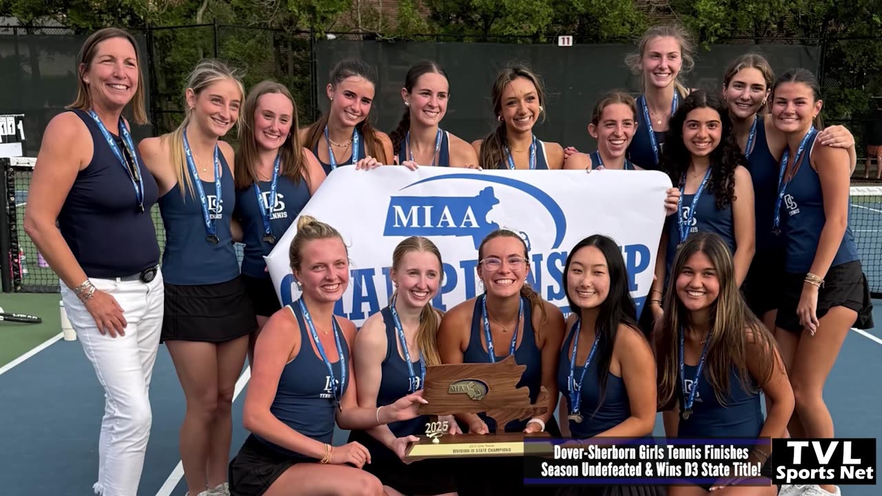 Dover-Sherborn Girls Tennis talks Undefeated 24-25 Season & D3 Championship Win