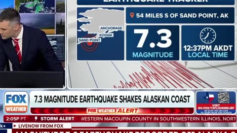 LiveNOW from FOX - Tsunami confirmed off Alaska 7.3 magnitude earthquake