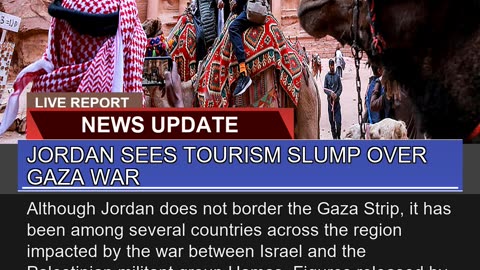 Jordan Sees Tourism Slump Over Gaza War
