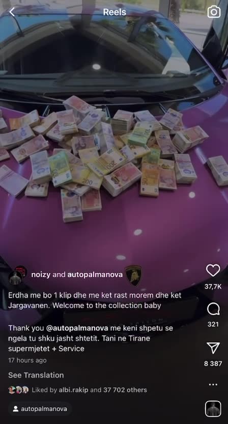 ‘Noizy’ reklamon paratë e ‘shpërblimit’ nga kryeministri, apo...