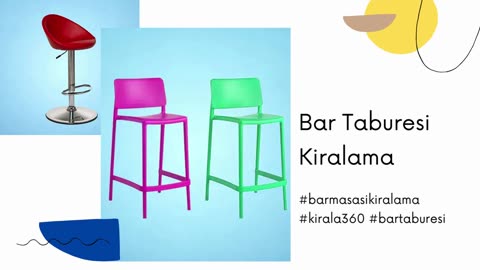 Bar Taburesi Kiralama 2025