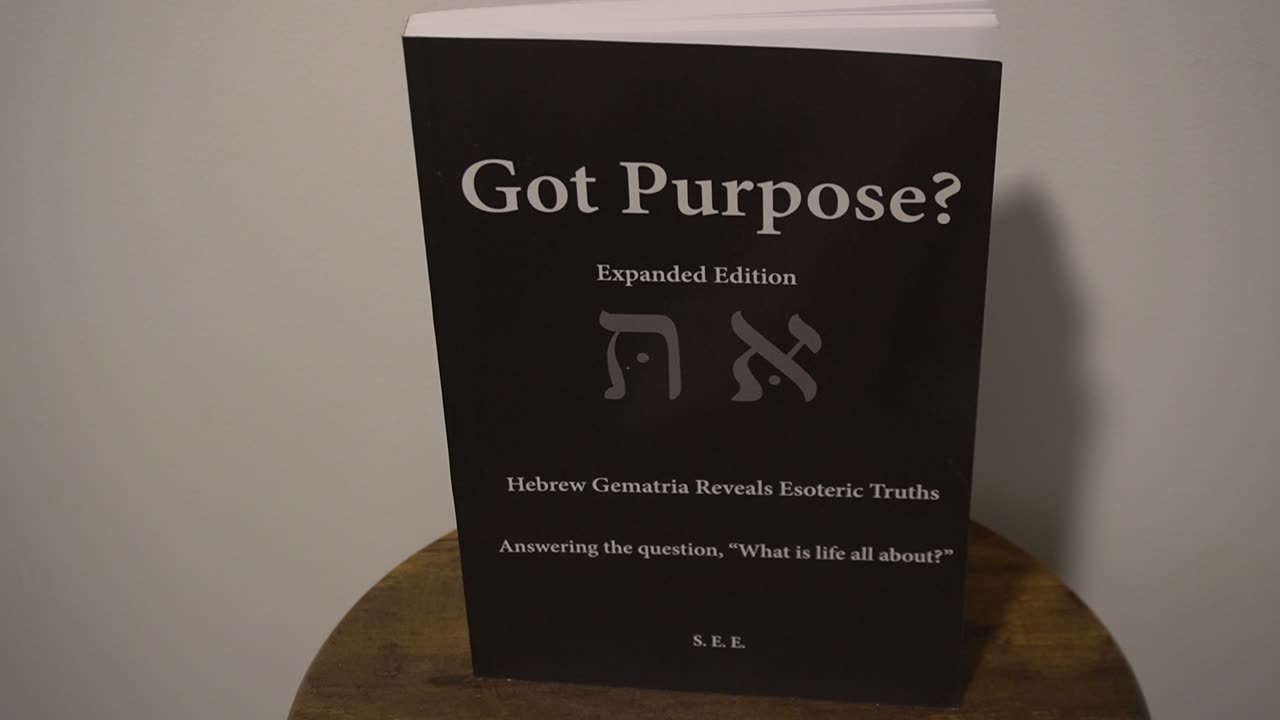 GOT PURPOSE BOOK / CHAPTER ONE