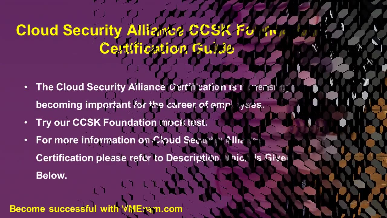 Kickstart Your Success with the Cloud Security Alliance CCSK Certification Exam