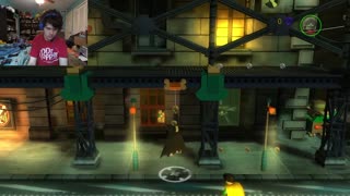 Carson gaming play Lego batman the video game