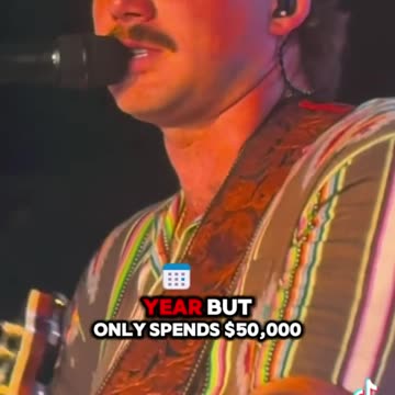 Morgan Wallen is the fastest earning but also the poorest country music star