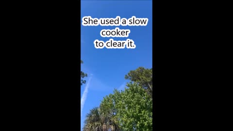 Chemtrails Annihilated by Vinega