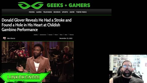 Donald Glover Discussed To Audiences That He Had A Stroke A YR Ago