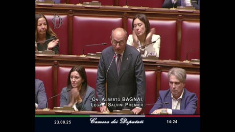 Alberto Bagnai Intervento sull'informativa dell'onorevole Bignami 23-09-2025