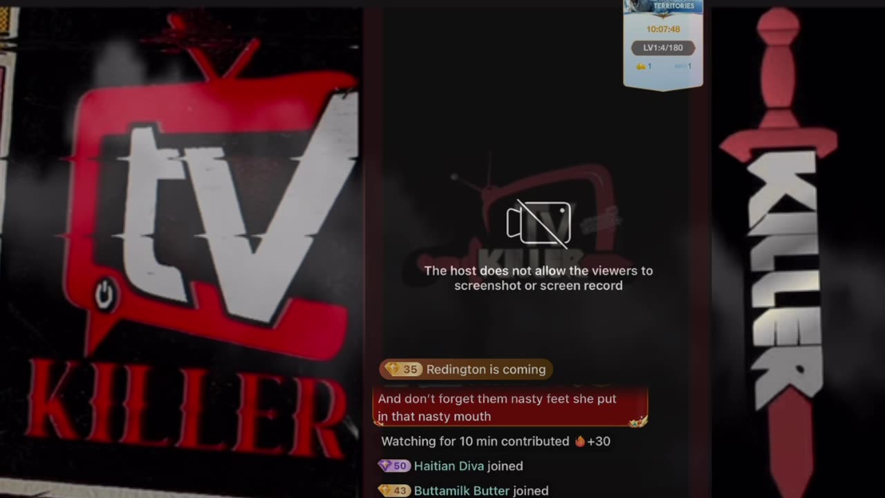 MS TERESA GOES DARK ON KREAM