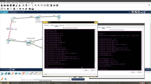 Instalado Cisco-Packettracer8.2 en VoidLinux con script y configuración Ripv2