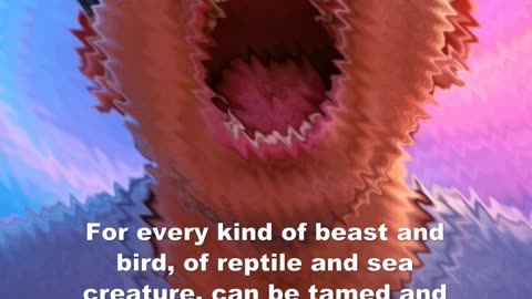 No taming the tongue without God's help