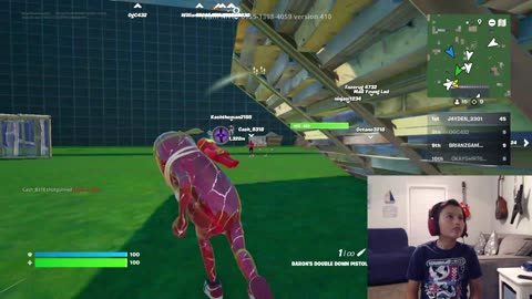 BrianZGame plays new Fortnite Reload update