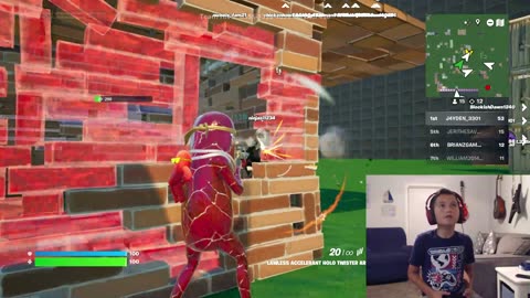 BrianZGame plays new Fortnite Reload update