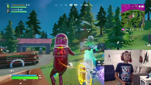 BrianZGame plays new Fortnite Reload update