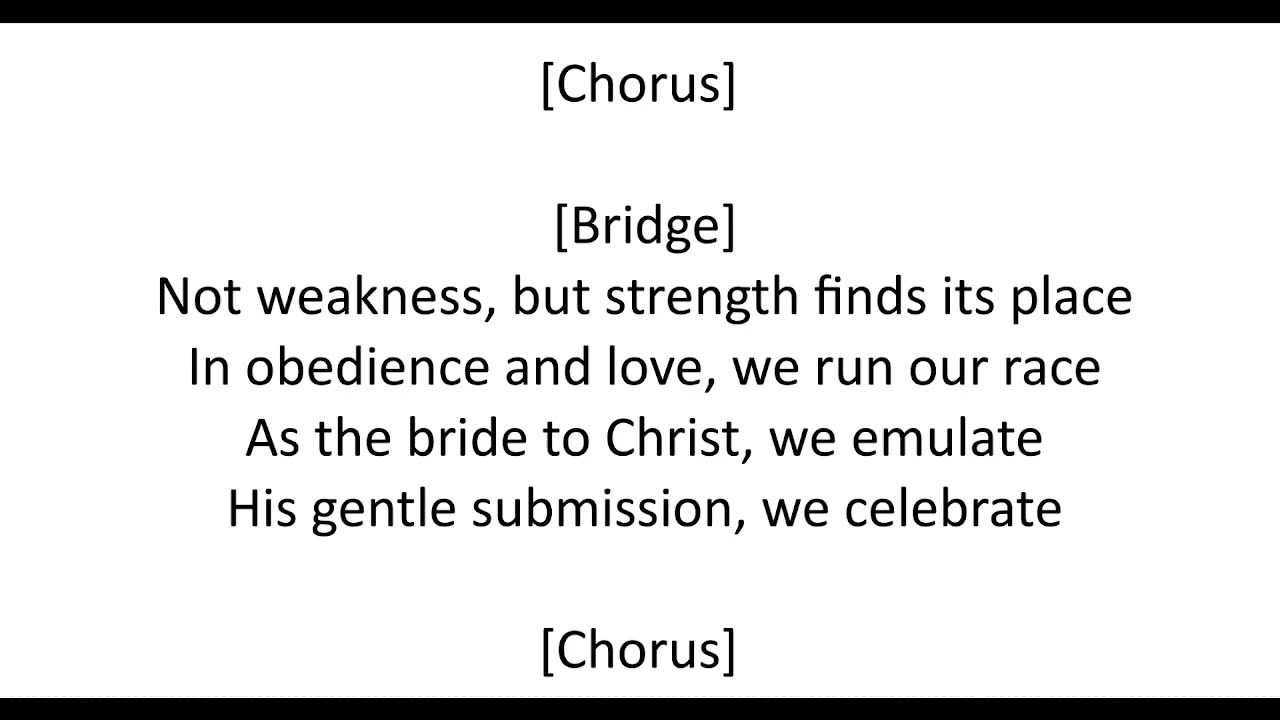 Yield Our Hearts gospel song lyrics video