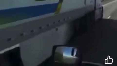 Indian truck driver almost kills