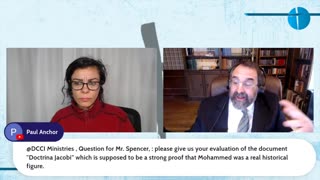 ROBERT SPENCER - ON THE 'DOCTRINA JACOBI' DOCUMENT and prophet Muhammad