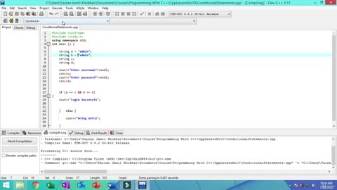 Become a C++ Expert-012 Conditional Statements