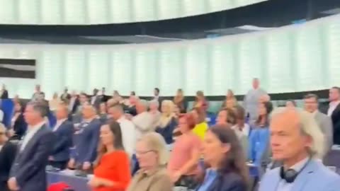 The EU Parliament denies a minute's silence to remember Charlie Kirk,