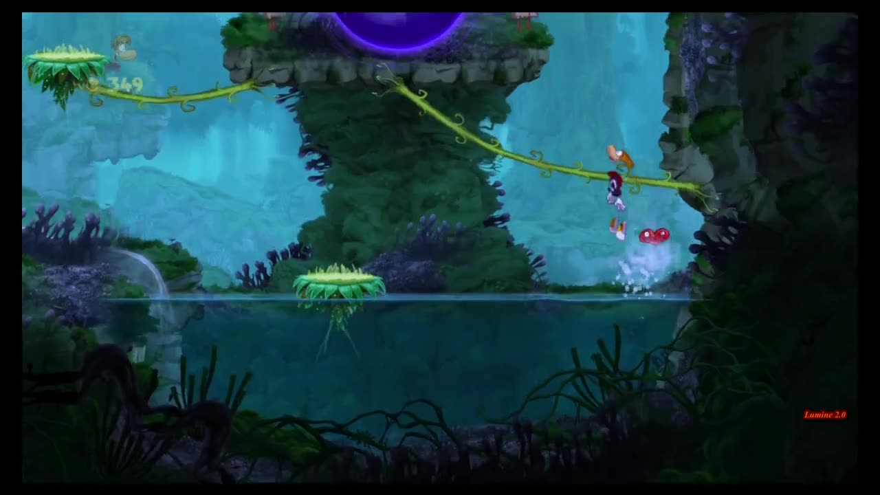 Rayman Origins (PC) (5) Swinging Caves