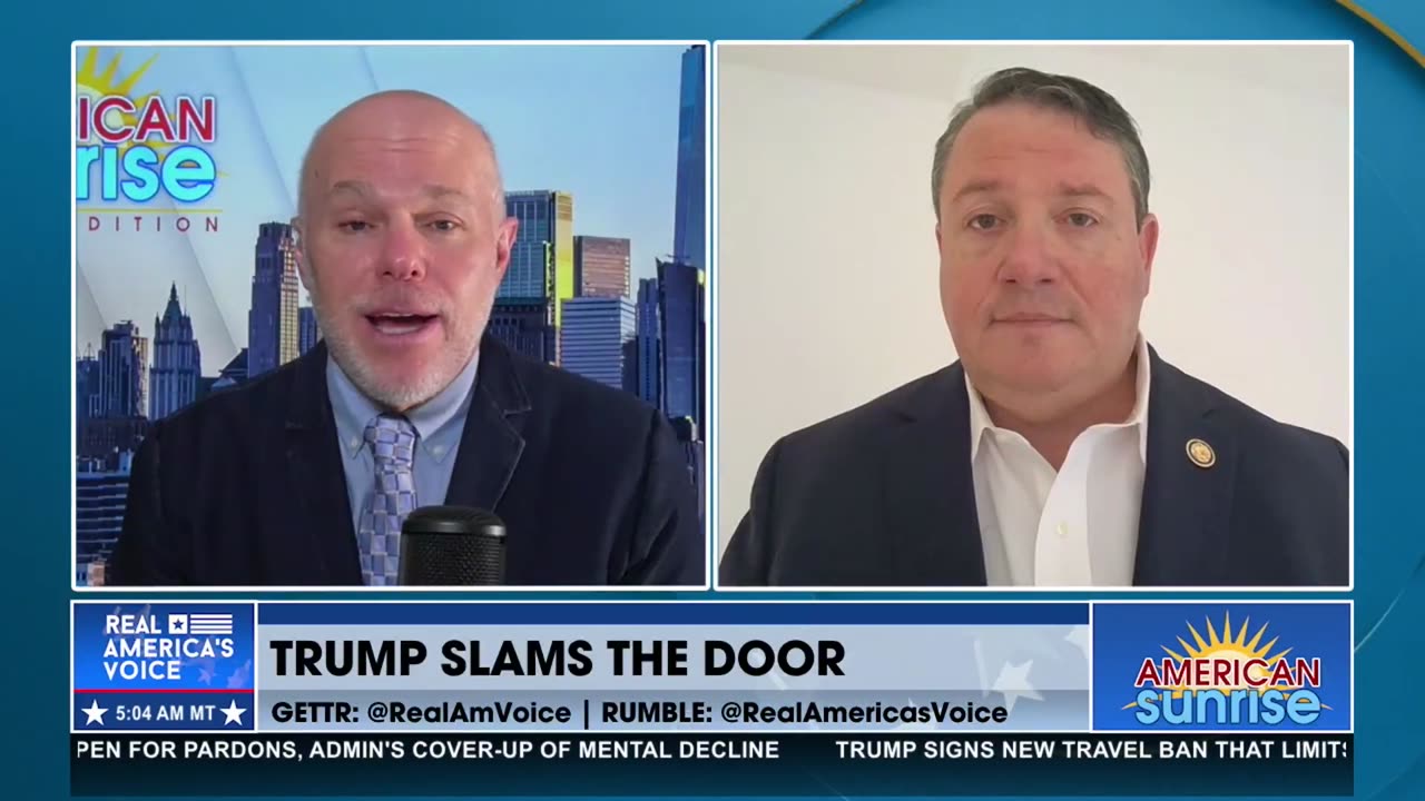 TRUMP SLAMS THE DOOR