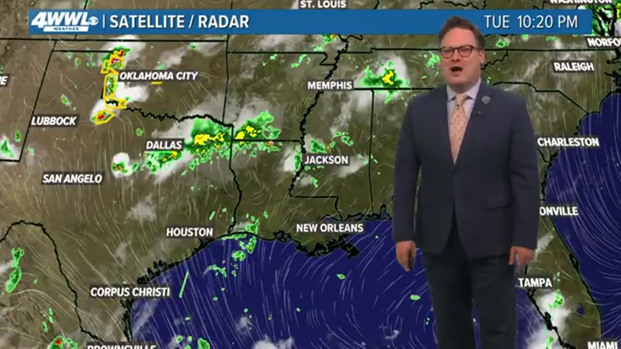 New Orleans Weather: Daily hot-or-miss storms